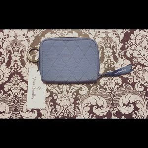 Vera Bradley RFID Petite Zip-Around Wallet - Rustic Blue